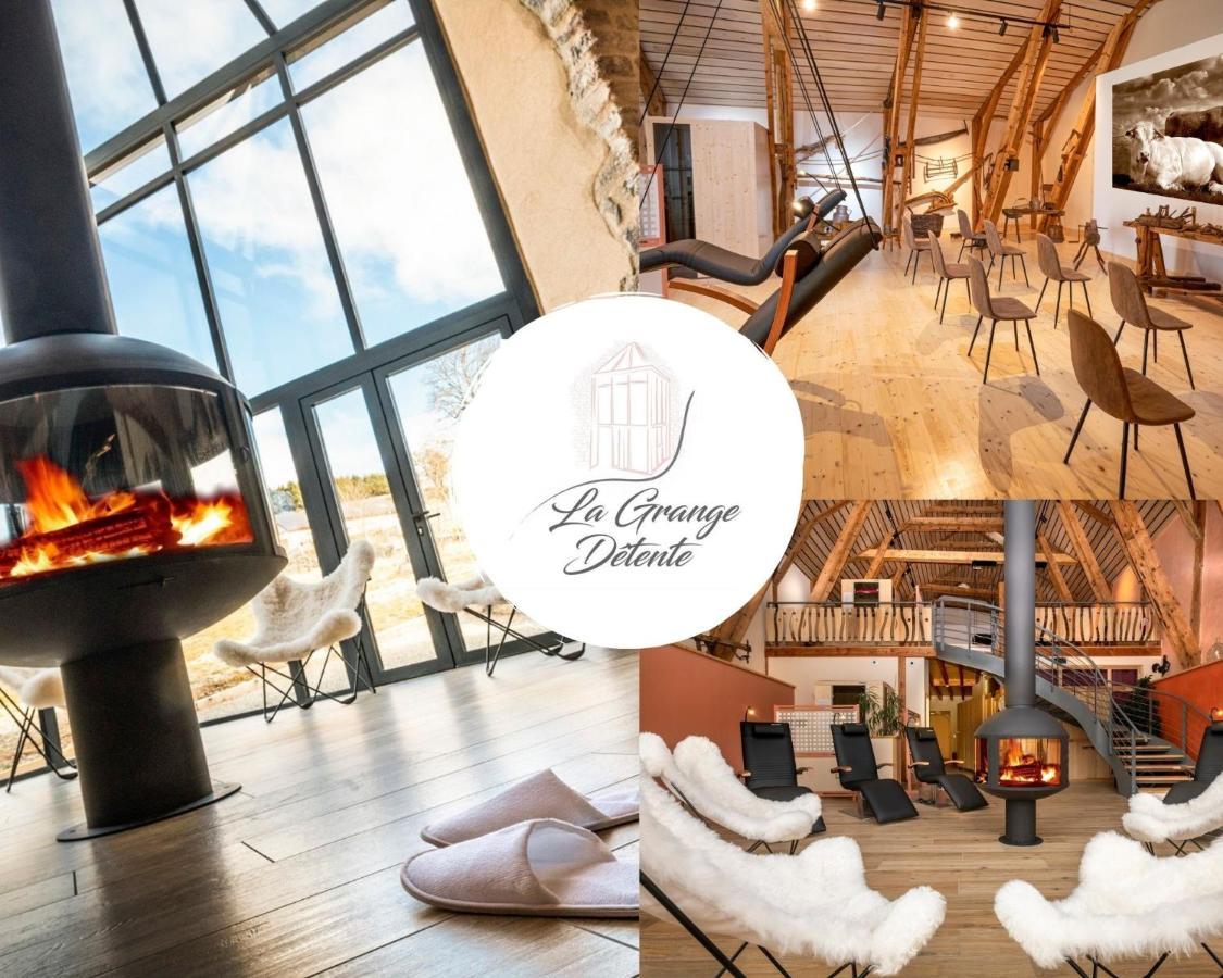 Hôtel Restaurant de la Poste et La Grange Détente, espace bien-être Châteauneuf-de-Randon Exterior foto