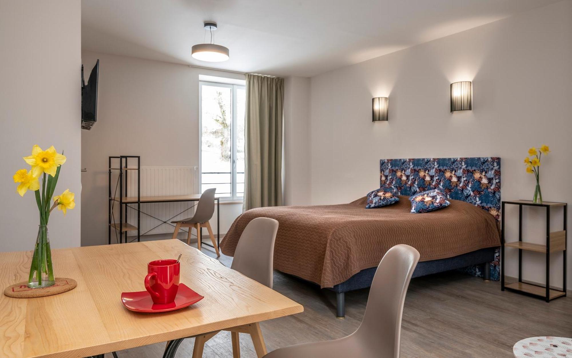 Hôtel Restaurant de la Poste et La Grange Détente, espace bien-être Châteauneuf-de-Randon Quarto foto